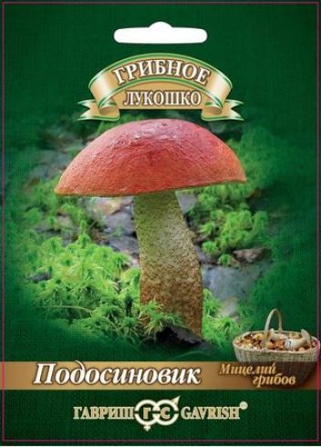 Мицелий Подосиновик на зерновом субстрате 15мл Гавриш