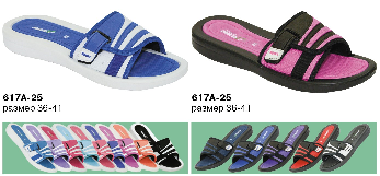Обувь пляжная женская из ЭВА 617A-25 р.40