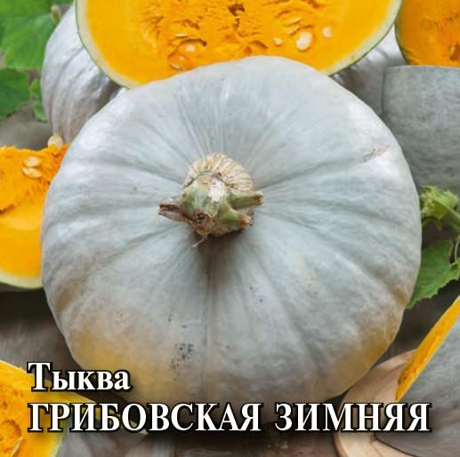 Тыква Грибовская Зимняя крупноплодная, раннеспелая, кустовая 2гр Гавриш/БП